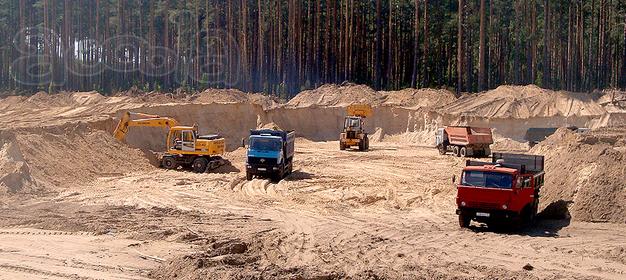 Песок в Воронеже и области.